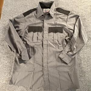 Blauer‎ Men's Long Sleeve Button-Up Shirt Size 17 33 #846